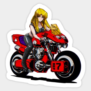 DesignRedBike Sticker